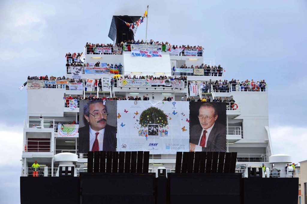 1500 studenti in viaggio sulla nave della legalità