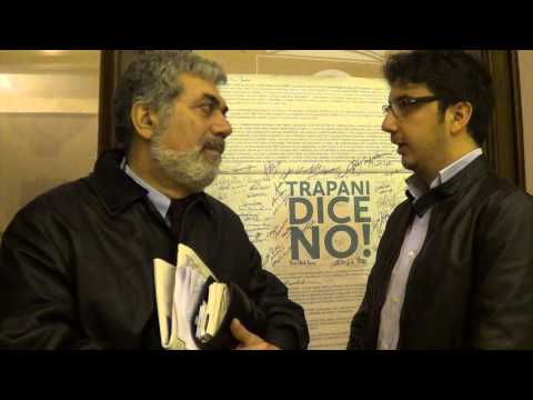 Santo Della Volpe all’iniziativa “Trapani dice No”