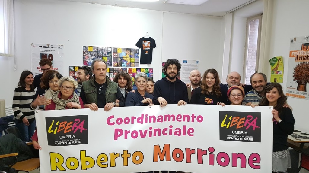 Roberto Morrione cammina con noi