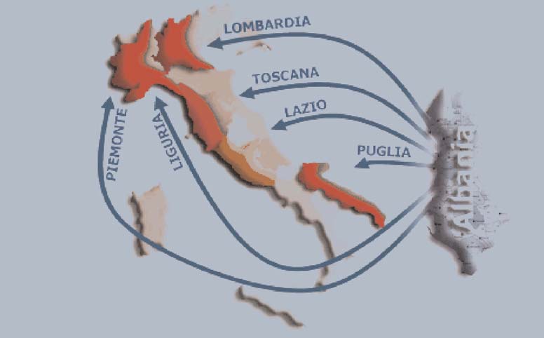 L’evoluzione della criminalità albanese in Italia