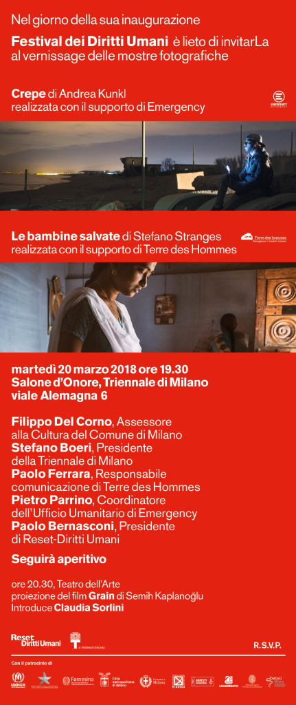 Festival dei Diritti Umani, un ponte tra Milano e Foggia