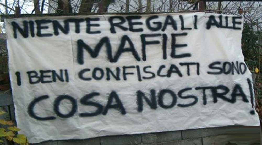 Appello delle Associazioni: no alla vendita dei beni confiscati