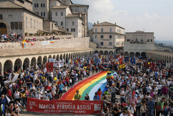 Verso Assisi, per la Marcia della pace e dei diritti