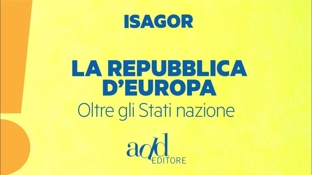 “La Repubblica d’Europa”, presentazione a Milano