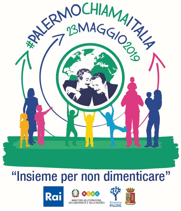 #PalermoChiamaItalia 23 maggio 2019, “Insieme per non dimenticare”