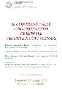 milano 22 maggio università statale