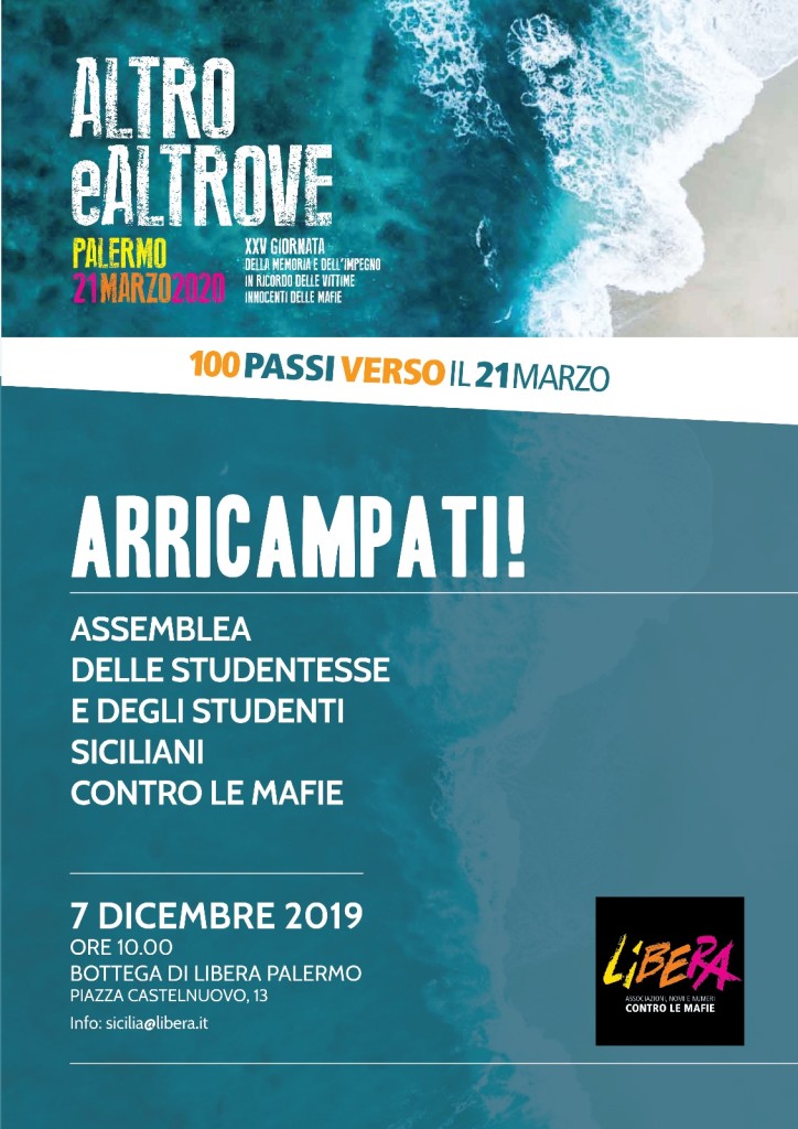 Palermo 7 dicembre, Arricampati! Verso il 21 marzo