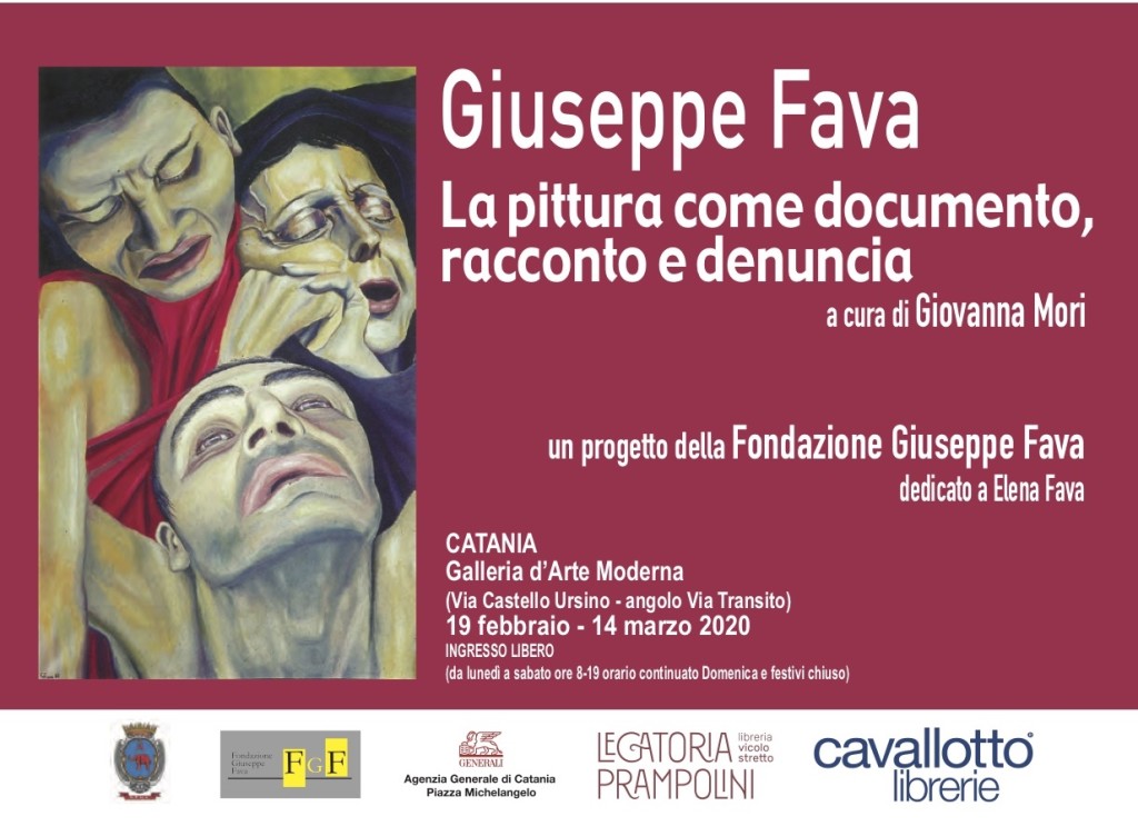 “Giuseppe Fava: la pittura come documento, racconto e denuncia”
