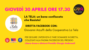 la tela 30 aprile
