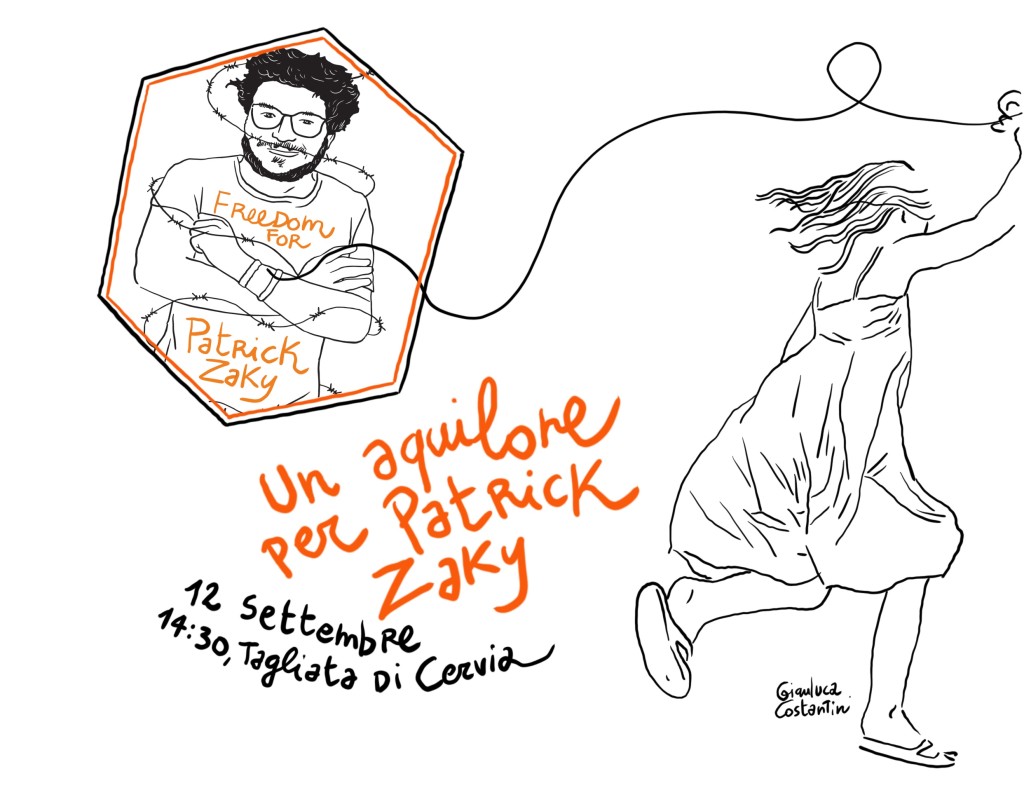 L’aquilone per Patrick Zaky torna a volare, questa volta a Milano