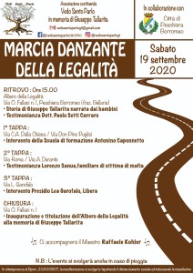 marcia danzante della legalità