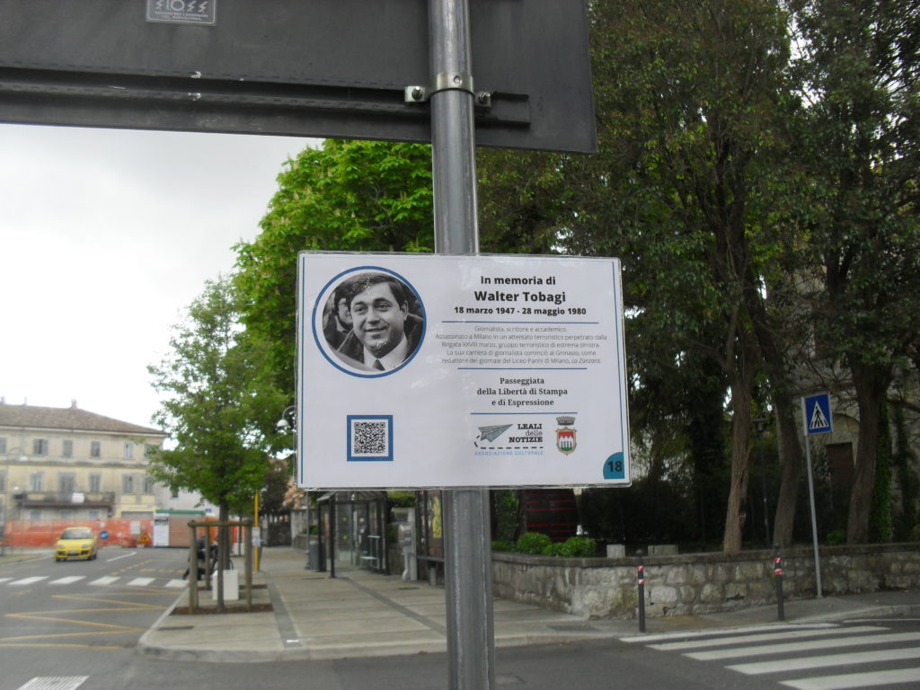 Ronchi dei Legionari, 2 maggio: “Passeggiata della Libertà di Stampa e di Espressione”