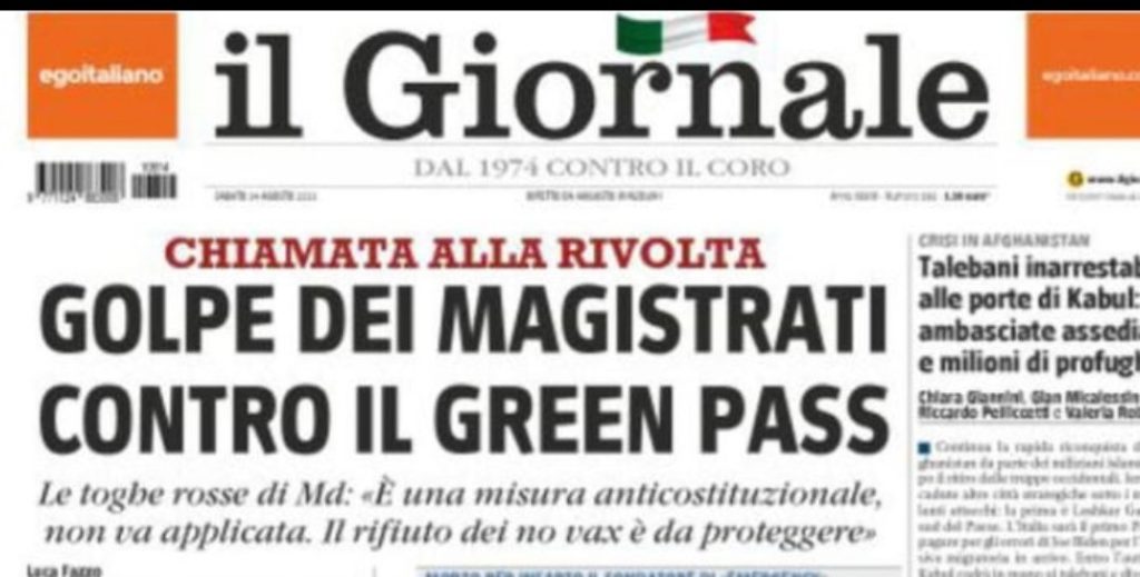 “Il dovere di fare chiarezza”. MD ricorre in sede civile contro “Il Giornale”