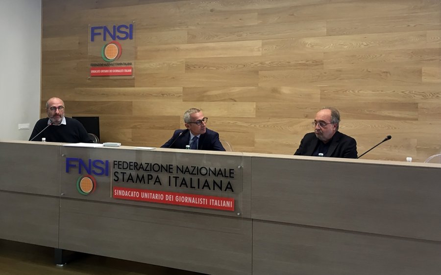 Verso la piazza, Fnsi: «Non saremo complici del commissariamento dell’articolo 21 della Costituzione»