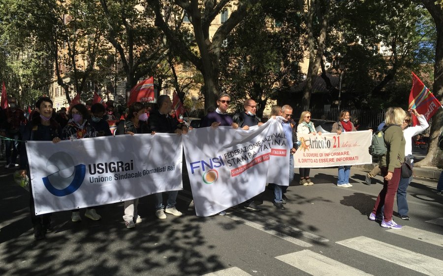 ‘Mai più fascismi’, la Fnsi: «In piazza per la Costituzione e il lavoro»