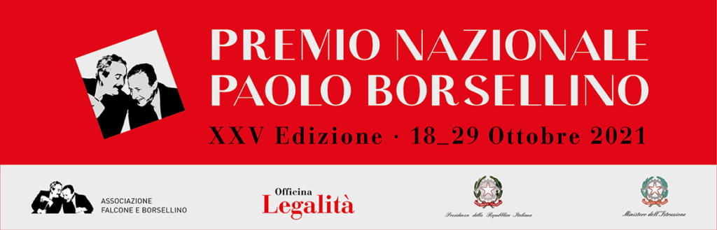 Premio nazionale “Paolo Borsellino” 2021: ecco i vincitori