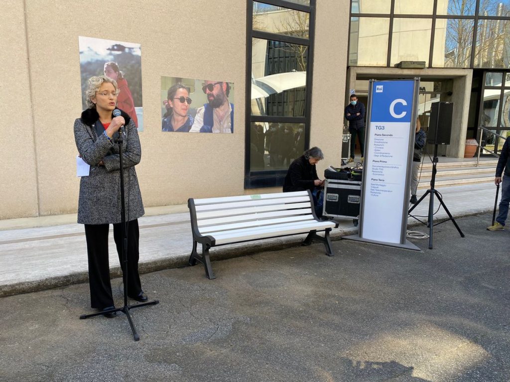 Ilaria Alpi e Miran Hrovatin, una panchina per ricordarli e ribadire #NoiNonArchiviamo