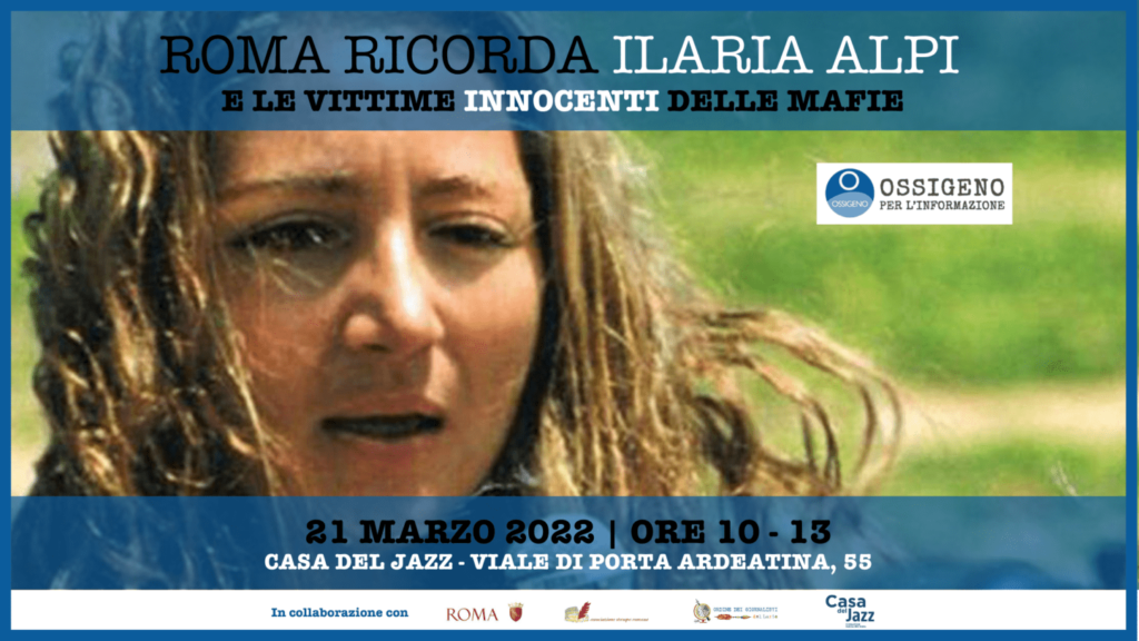 Ilaria Alpi fu uccisa 28 anni fa in Somalia. Ossigeno la ricorda con un convegno a Roma