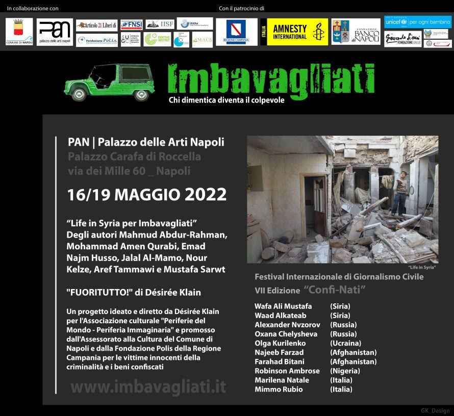 Napoli: dal 16 al 19 maggio “Imbavagliati”, edizione straordinaria “in nome della Pace”