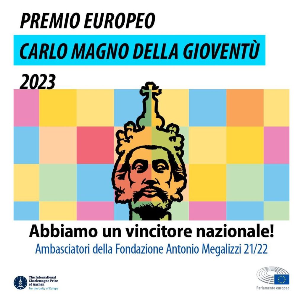 “Progetto Ambasciatori” della Fondazione Megalizzi” è finalista al Premio Carlo Magno Gioventù 2023