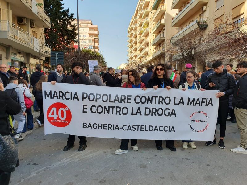 Il “no” alla mafia tuona ancora tra Bagheria e Casteldaccia