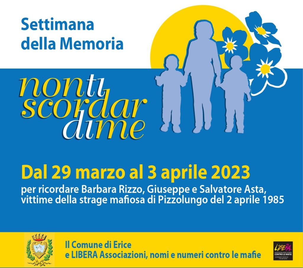 A Erice (TP) dal 29 marzo al 3 aprile l’edizione 2023 di “Non ti scordar di me”