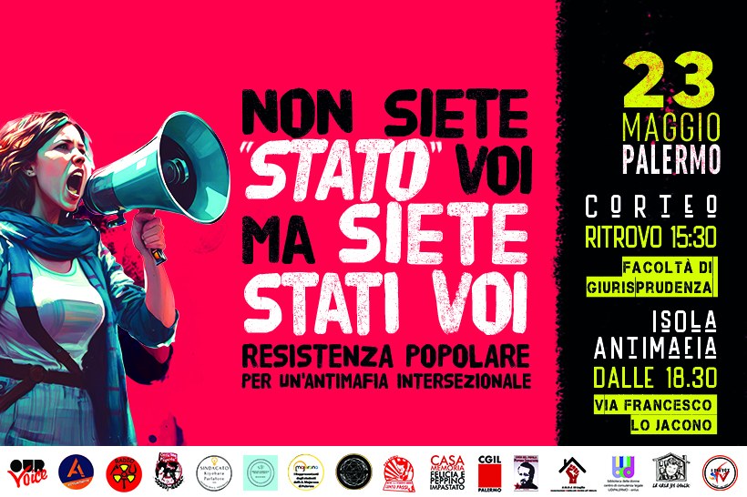 Palermo, corteo studenti per il 23 maggio in ricordo della strage di Capaci