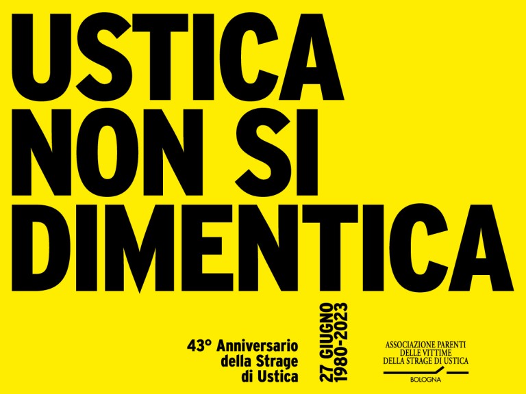 “Ustica non si dimentica”, 43° anniversario della strage di Ustica