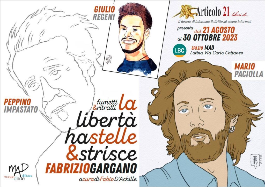 A Latina apre la mostra di Fabrizio Gargano dedicata alla libertà di espressione