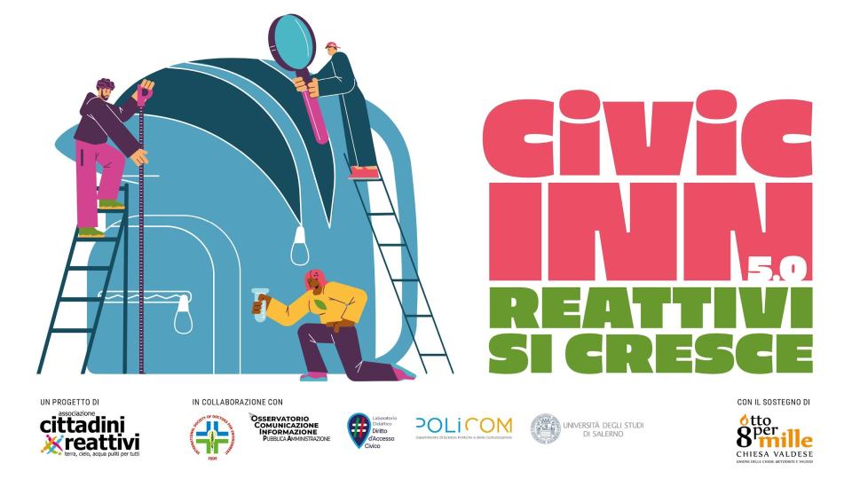 Al via la scuola di cittadinanza scientifica e reattiva con CIVIC INN 5.0 – Reattivi si cresce