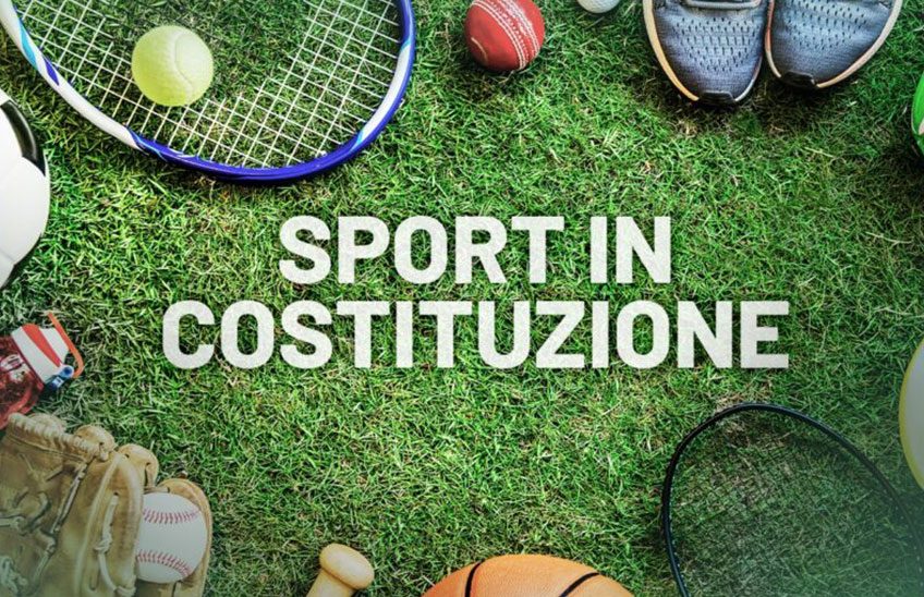 L’attività sportiva entra nella Costituzione italiana