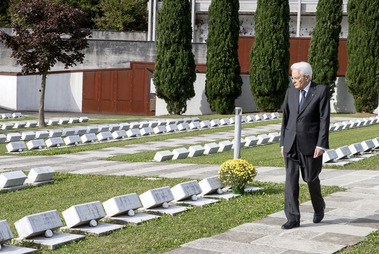 Il Presidente della Repubblica Sergio Mattarella ricorda il disastro del Vajont