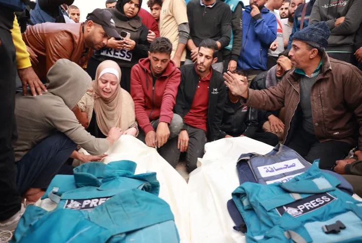 Journalist casualties in the Israel-Gaza war