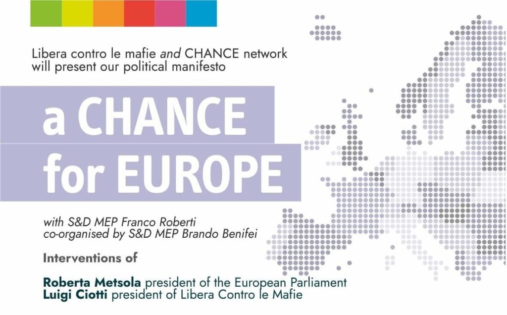 “Una CHANCE per l’Europa”, Parlamento Europeo Bruxelles 7 dicembre