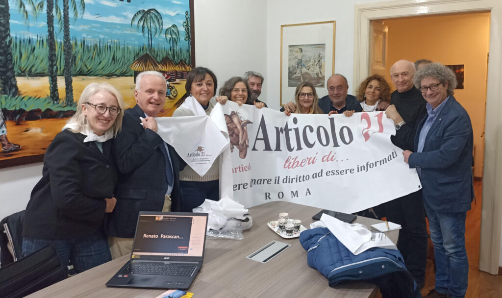 Al via i presidi piemontese e romano di Articolo21