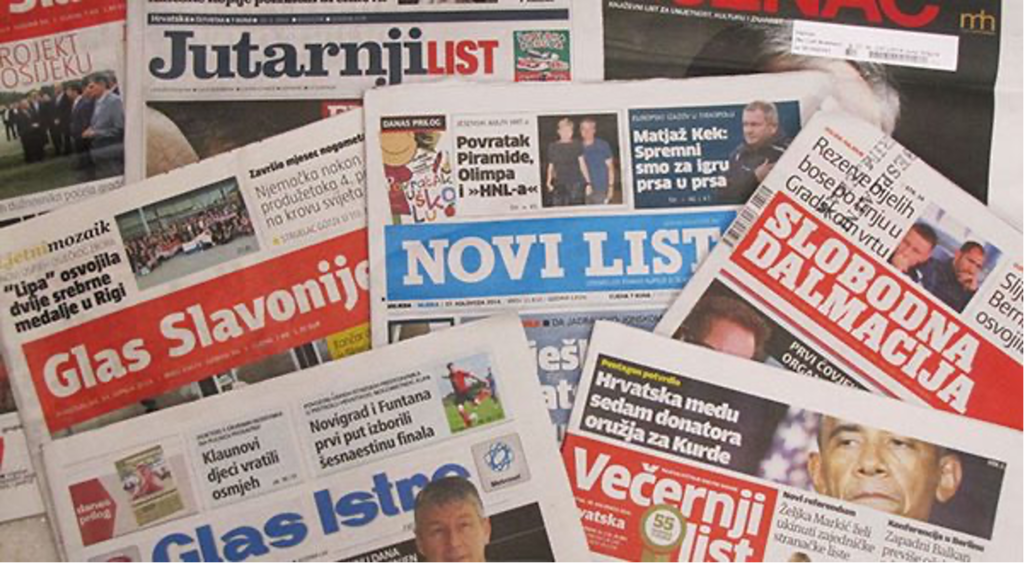 Croazia, l’assalto alla stampa locale