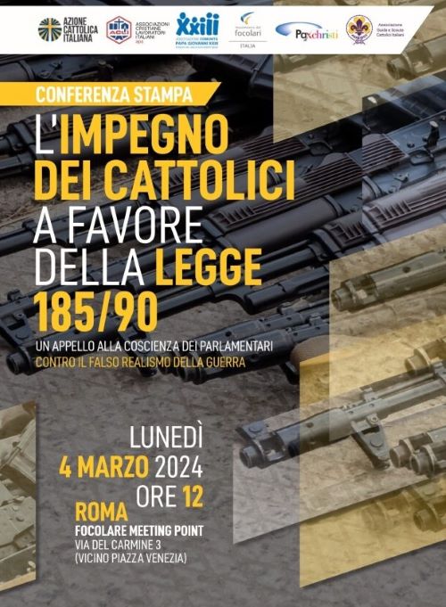 Armi italiane e mercati di morte. L’impegno dei cattolici a favore della legge 185/90