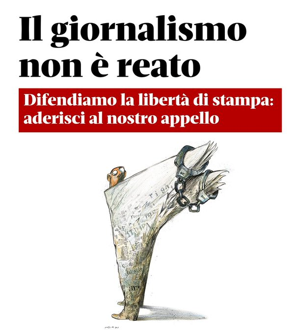 L’appello. Contro gli attacchi a “Domani” e per la libertà di stampa in Italia