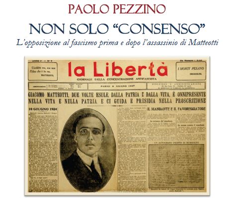 Lectio magistralis: Non solo “consenso”. L’opposizione al fascismo prima e dopo l’assassinio di Matteotti