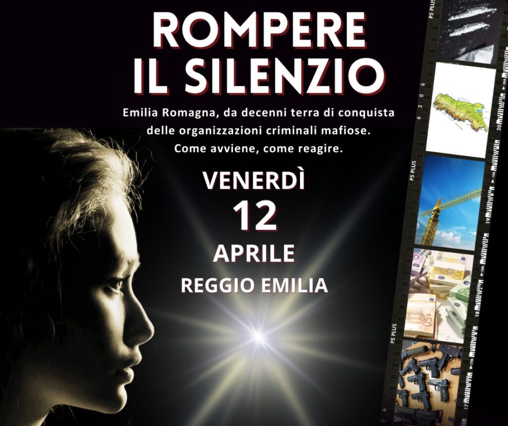 Reggio Emilia, venerdì 12 aprile: “Rompere il silenzio”