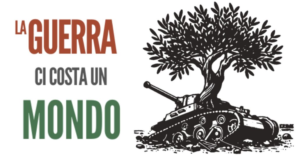 Aumentano spese militari e pericolo di guerra: “Serve disarmo per salvare persone e pianeta”