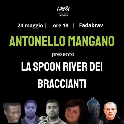 Giornalismo d’inchiesta. Libera Novara incontra Antonello Mangano venerdì 24 maggio
