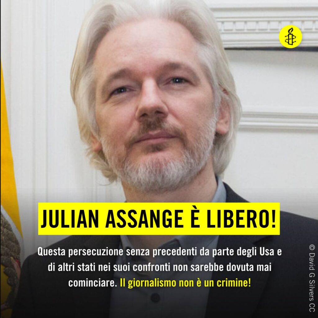 “Può lasciare quest’aula da uomo libero”