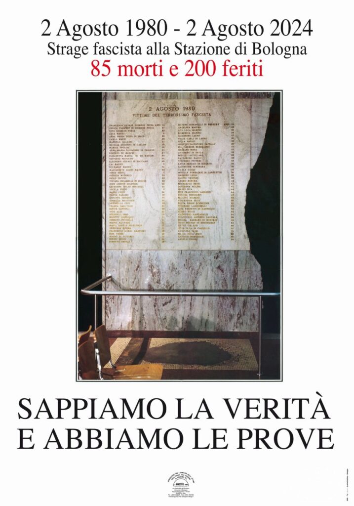 Bologna, sappiamo la verità e abbiamo le prove. Fu una strage fascista