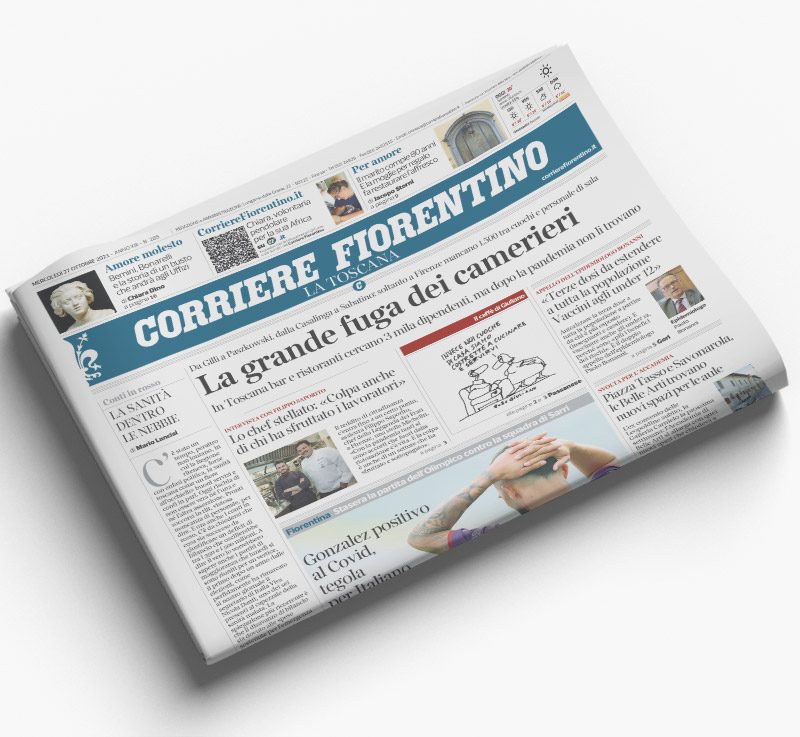 Corriere Fiorentino, sequestrati gli strumenti di lavoro a un cronista