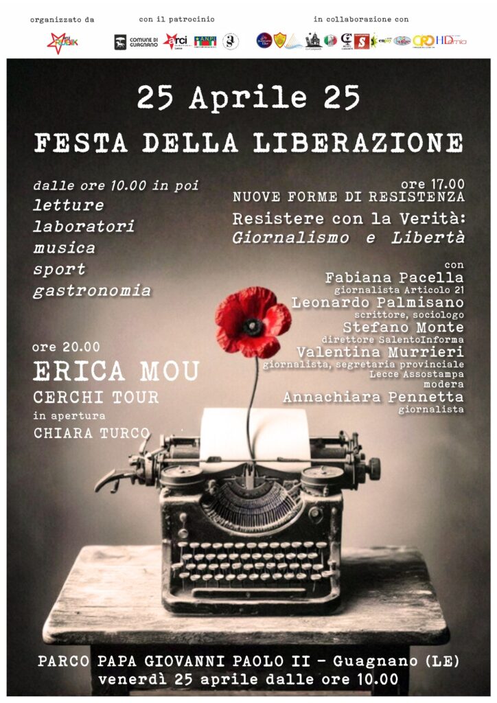25 aprile 2025, Festa della Liberazione a Guagnano (LE)