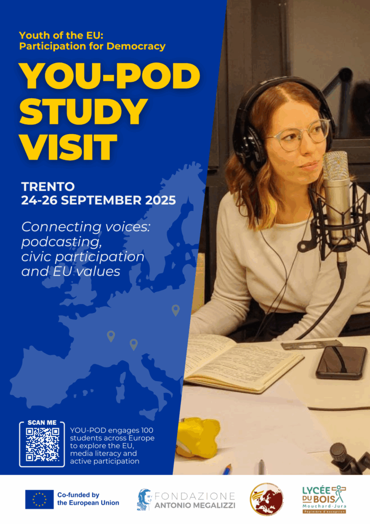 A Trento 100 studenti per l’evento finale del progetto europeo “YOU-POD”