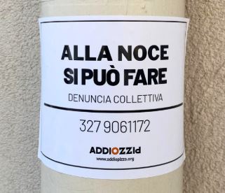 Anche alla Noce si può fare: denuncia collettiva a carico degli estorsori