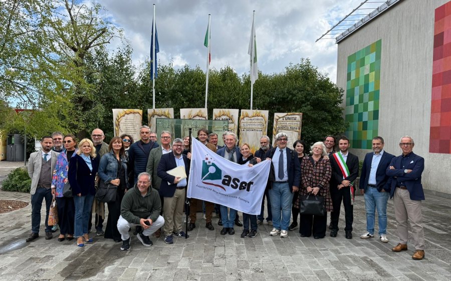 Conselice (RA), le celebrazioni al Monumento per la libertà di stampa