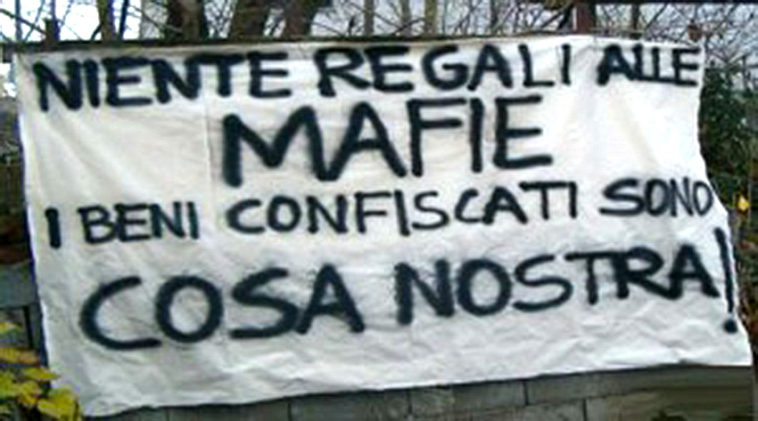 “Preoccupazione sul tema della destinazione dei beni confiscati alle mafie e ai corrotti”